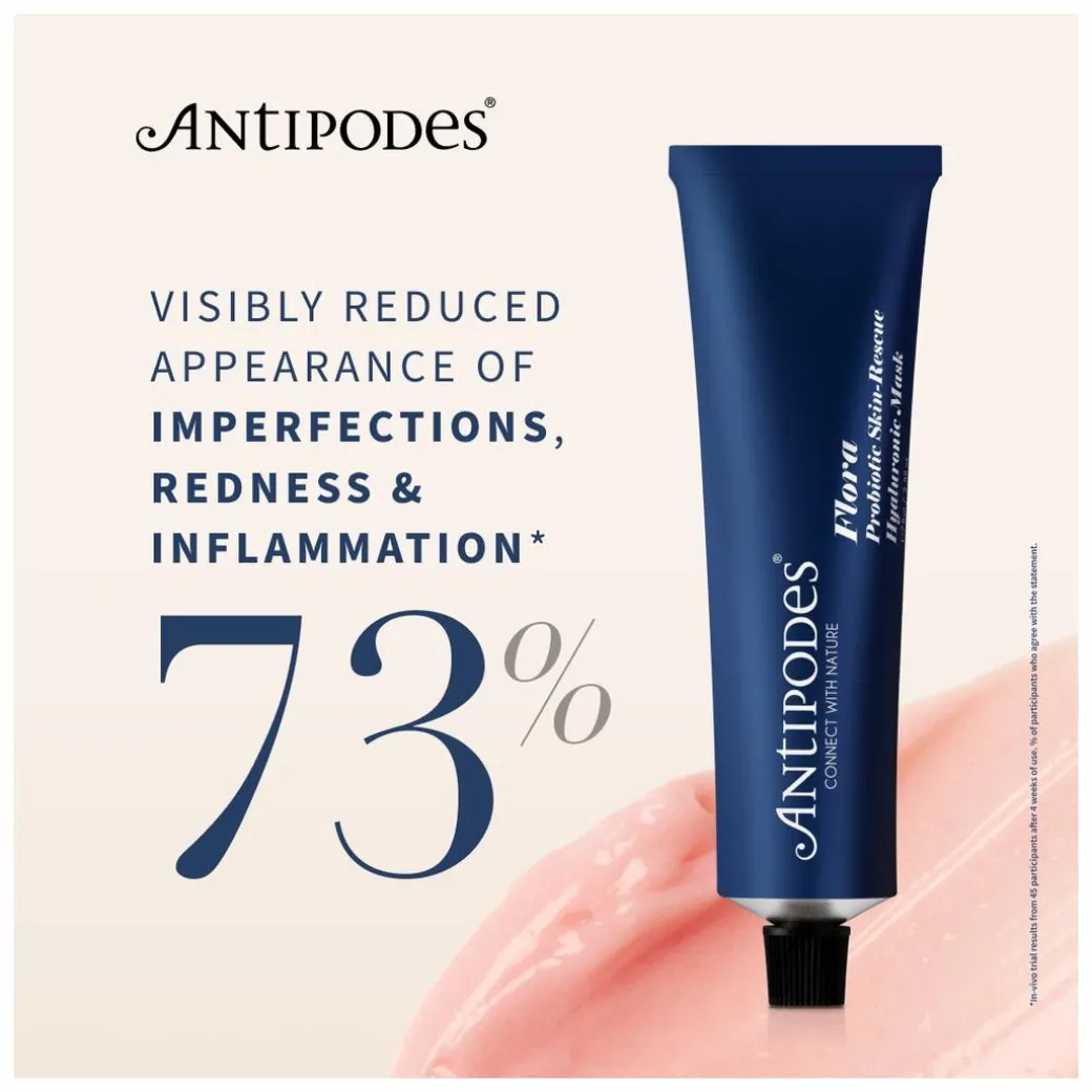 Antipodes Flora Probiotic Skin Rescue Hyaluronic Mask