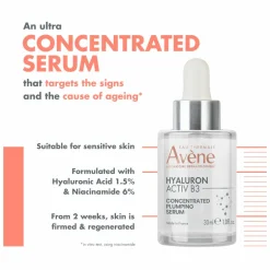 Avene Hyaluron Activ B3 Concentrated Plumping Serum