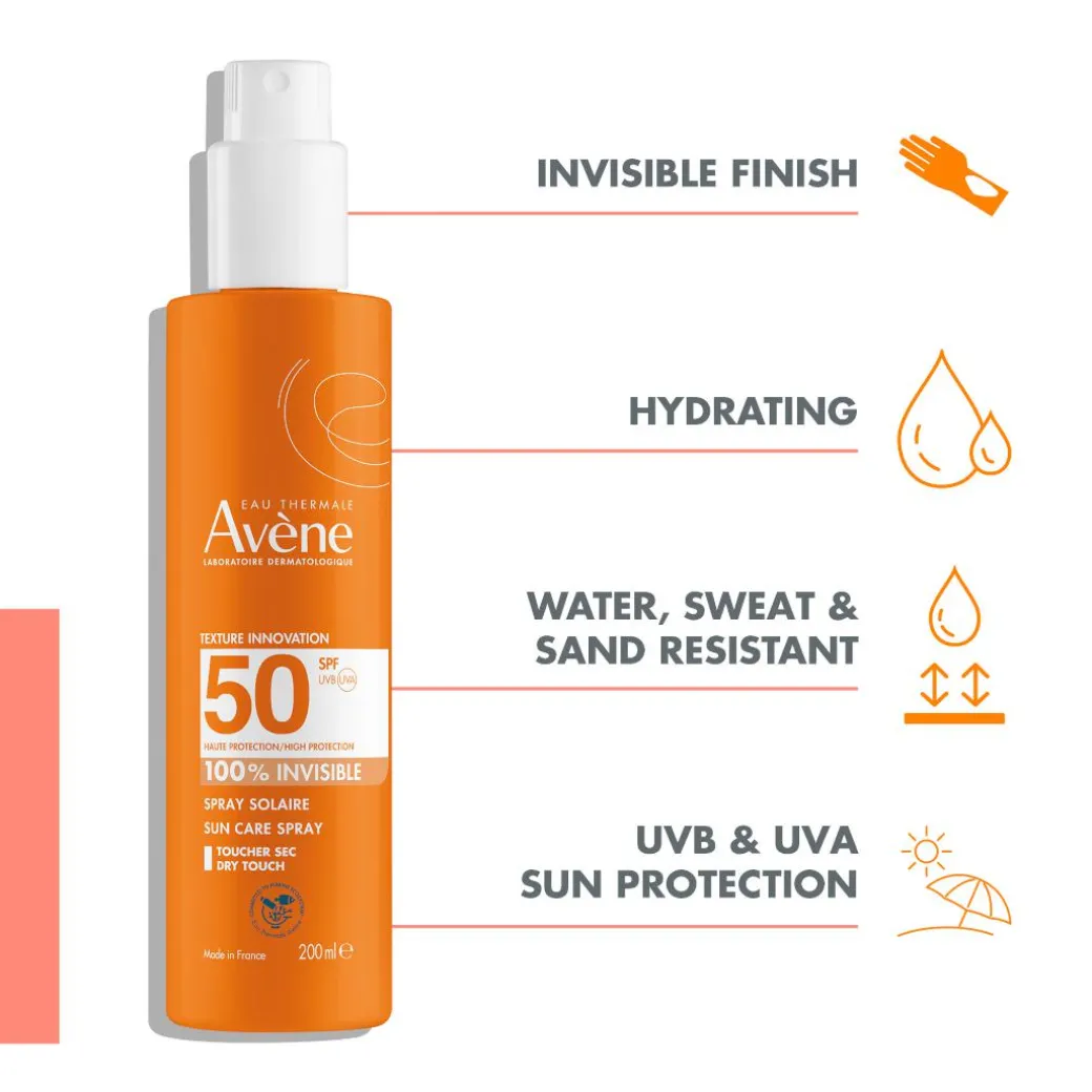 Avene Sun Care Very High Protection Spray SPF50+