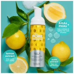 Benefit The POREfessional Tight ’n Toned - Pore Refining AHA + PHA Toning Foam