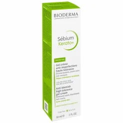 Bioderma Sebium Kerato + Anti Blemish High Tolerance Gel-Cream
