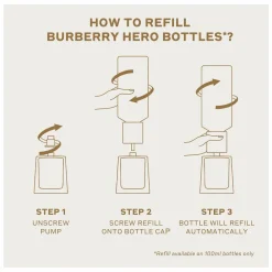 BURBERRY Hero Eau de Toilette Spray Refill
