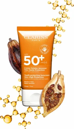 Clarins Youth-protecting Sunscreen Very High Protection SPF50+