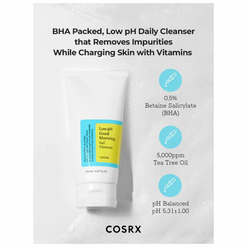 COSRX Low pH Good Morning Gel Cleanser