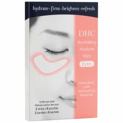 DHC Revitalizing Eye Moisture Strips: 2 Strips x 6 Pouches