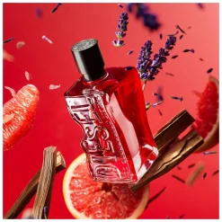 Diesel D Red Eau de Parfum Spray 50ml Gift Set