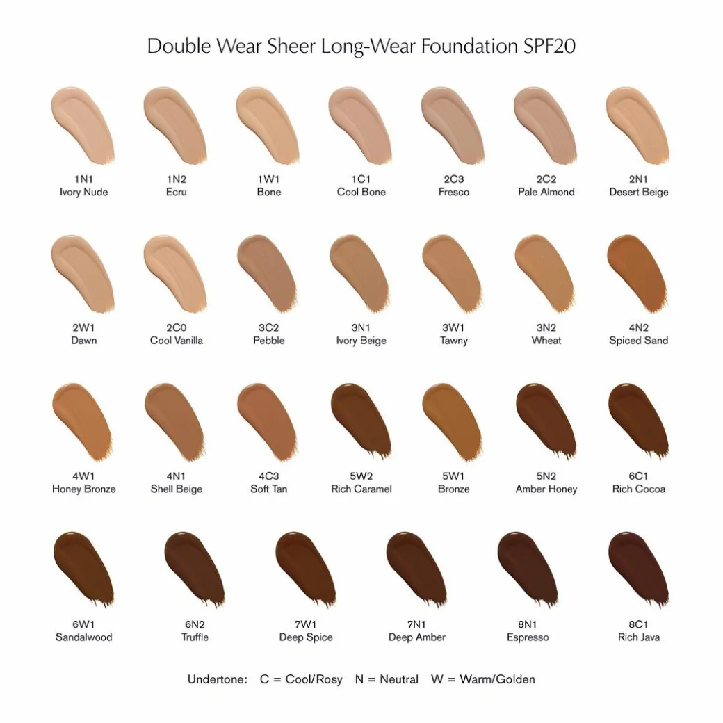 Estee Lauder Double Wear Sheer Long-Wear Foundation SPF20