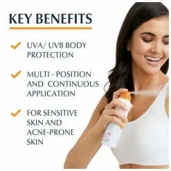 Eucerin Body Oil Control Dry Touch Sun Spray Transparent SPF50