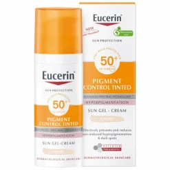 Eucerin Pigment Control Tinted Sun Gel-Cream SPF50+