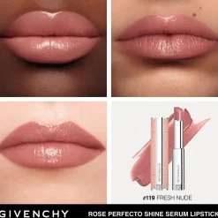 GIVENCHY Rose Perfecto Shine Serum Lipstick
