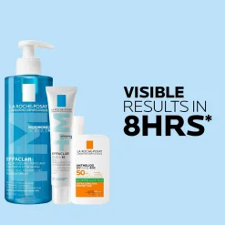 La Roche-Posay Breakout-Fighting Routine Set: Effaclar Cleanser, Corre