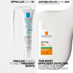 La Roche-Posay Breakout-Fighting Daily Defense Routine Set - Effaclar