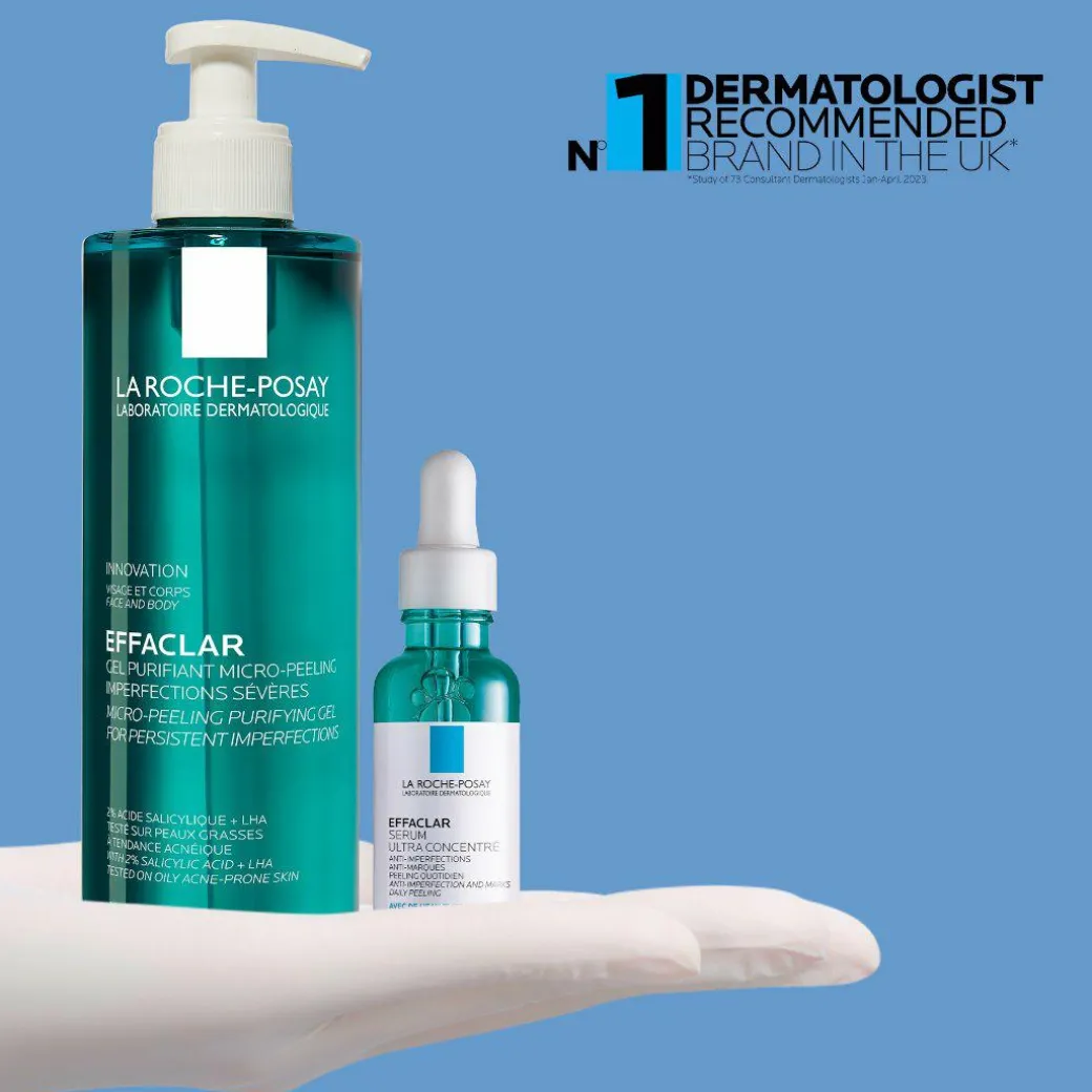 La Roche-Posay Breakout-Fighting Duo Routine Set - High Strength: Effa