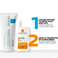 La Roche-Posay Cicaplast Baume and UVMune Invisible Fluid Routine Set
