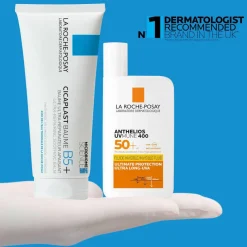 La Roche-Posay Cicaplast Baume and UVMune Invisible Fluid Routine Set