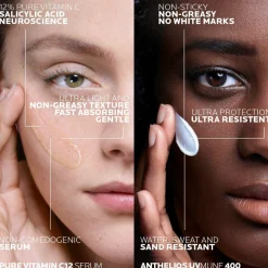 La Roche-Posay Daily Brighten & Protect Routine Set: Antioxidant 12% V