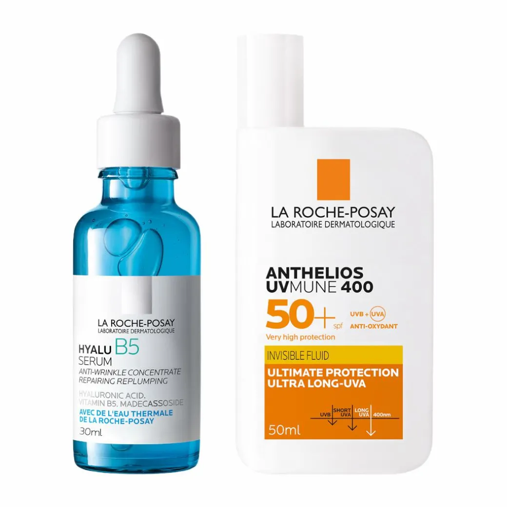 La Roche-Posay Daily Replump & Protect Routine Set