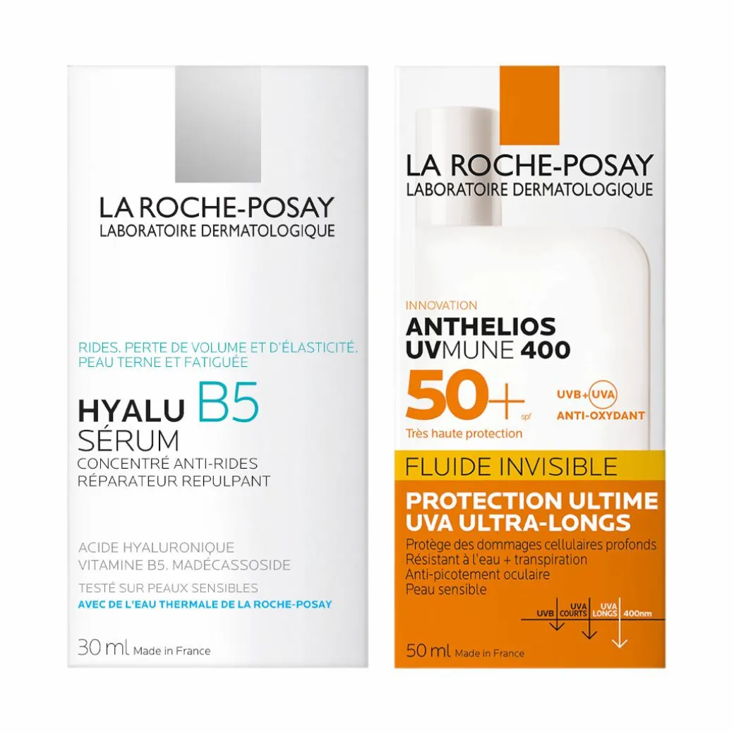 La Roche-Posay Daily Replump & Protect Routine Set