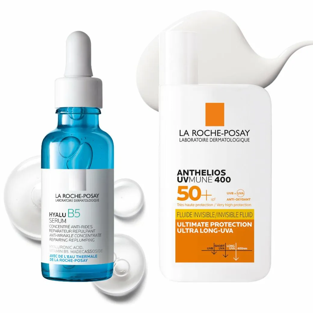 La Roche-Posay Daily Replump & Protect Routine Set