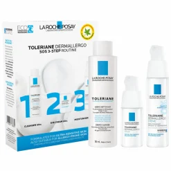 La Roche-Posay Toleriane Dermallergo SOS 3-Step Routine