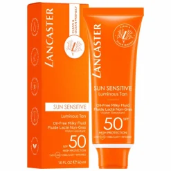Lancaster Sun Sensitive Luminous Tan Oil-Free Milky Fluid SPF50