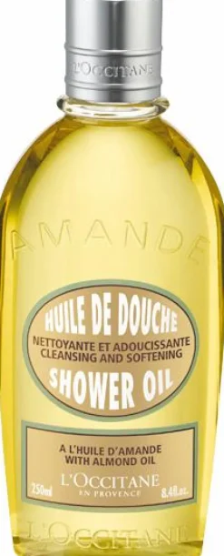 L'Occitane Almond Cleansing and Softening Shower Oil