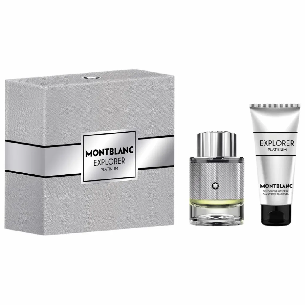 Montblanc Explorer Platinum Eau de Parfum Spray 60ml Gift Set