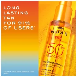 Nuxe Sun Sun Tanning Sun Oil for Face and Body SPF50