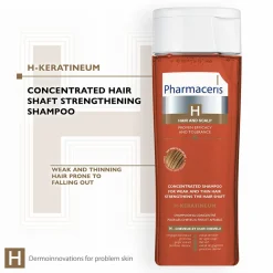 Pharmaceris H Keratineum Concentrated Shampoo For Weak and Thin Hair