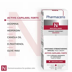 Pharmaceris N Active-Capilaril Forte Soothing Strengthening Special Face Cream