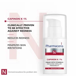 Pharmaceris N Capinon K 1% Cream with Vitamin K