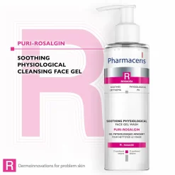 Pharmaceris R Puri-Rosalgin Soothing Physiological Face Gel Wash