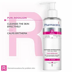 Pharmaceris R Puri-Rosalgin Soothing Physiological Face Gel Wash