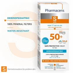 Pharmaceris S Safe Protective Face Cream SPF50+