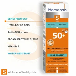 Pharmaceris S Sensi Protect Daily Protective Lotion SPF50+