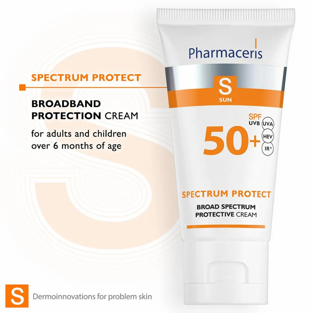Pharmaceris S Spectrum Protect Broad Spectrum Sun Protection Cream SPF50+