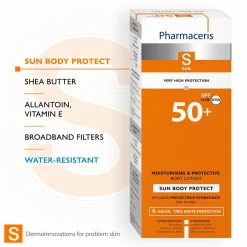 Pharmaceris S Sun Body Protect Moisturising & Protective Body Lotion S
