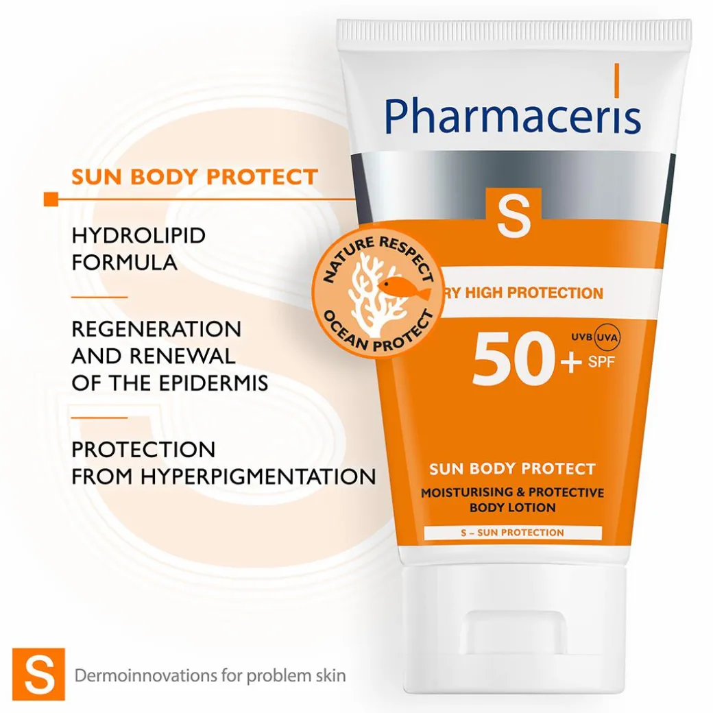 Pharmaceris S Sun Body Protect Moisturising & Protective Body Lotion S