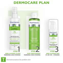 Pharmaceris T Sebo-Almond-Claris 3% Mandelic Acid Pure Skin Solution