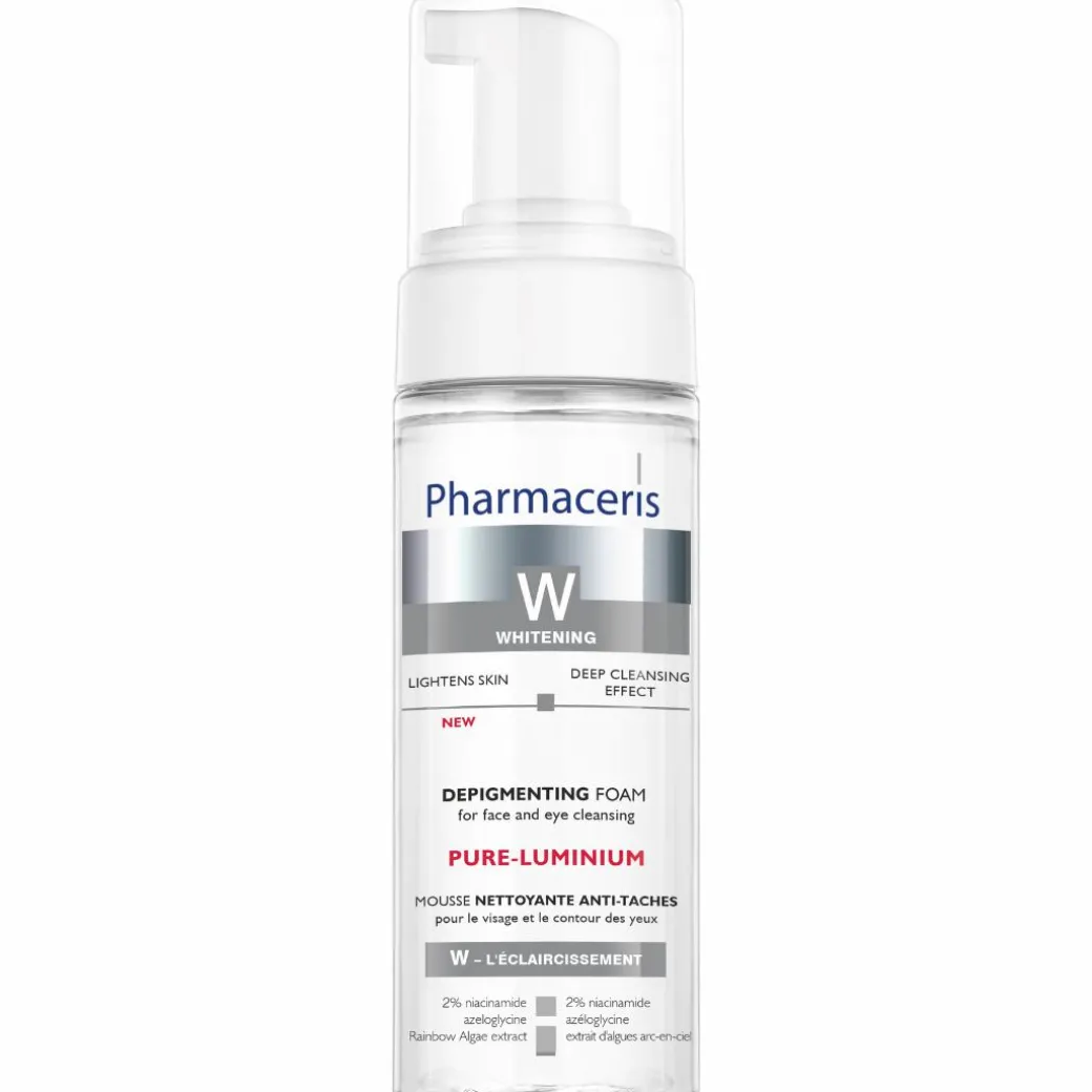 Pharmaceris W Puri-Albucin I Whitening Foam Face and Eye Cleansing