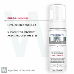 Pharmaceris W Puri-Albucin I Whitening Foam Face and Eye Cleansing