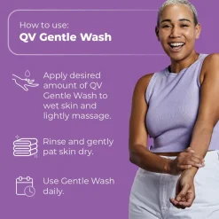 QV Gentle Wash Soap Alternative for Dry Skin Conditions