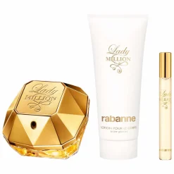 Rabanne Lady Million Eau de Parfum Spray 80ml Gift Set
