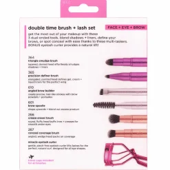 Real Techniques Double Time Brush & Lash Set
