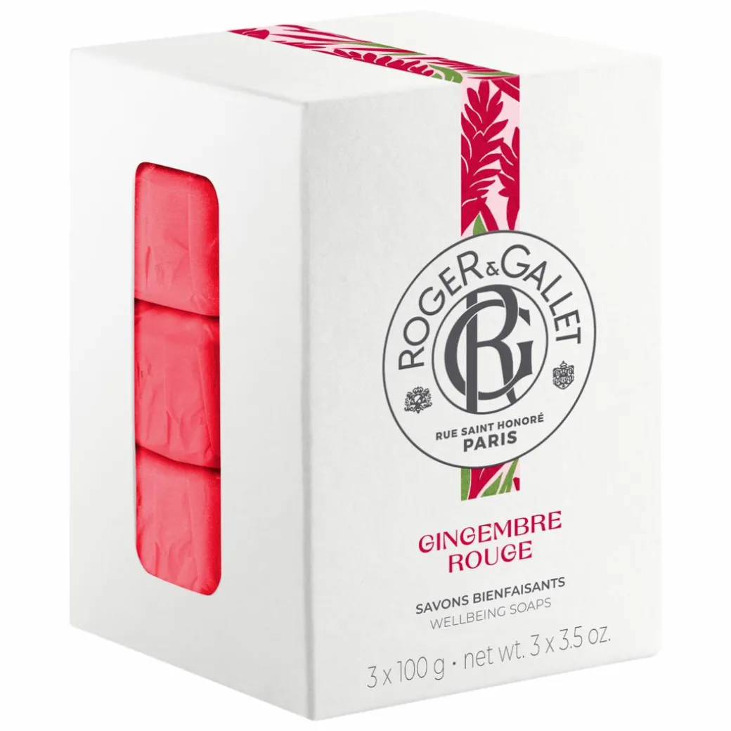 Roger & Gallet Gingembre Rouge Wellbeing Soaps