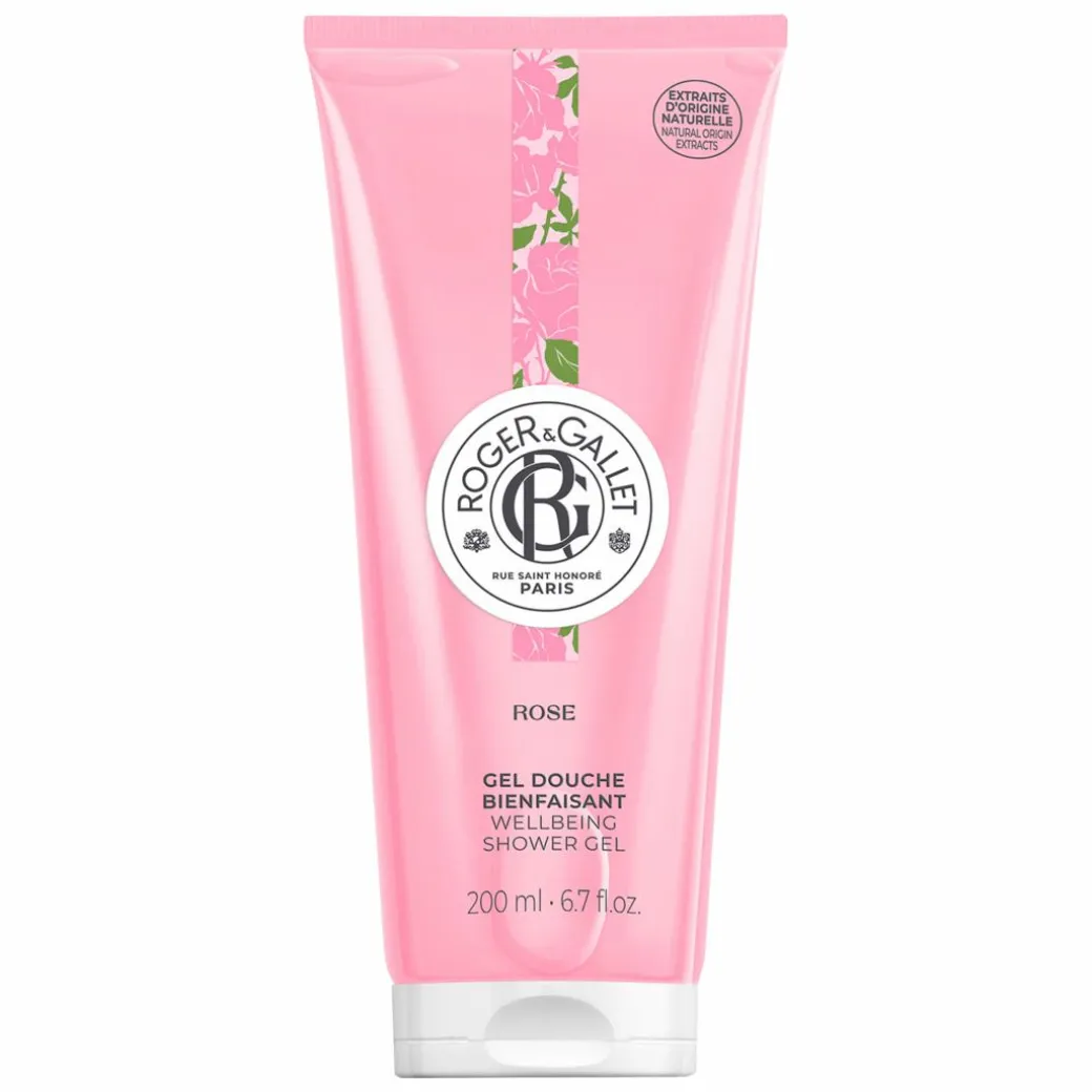 Roger & Gallet Rose Shower Gel: Nourishing & Scented