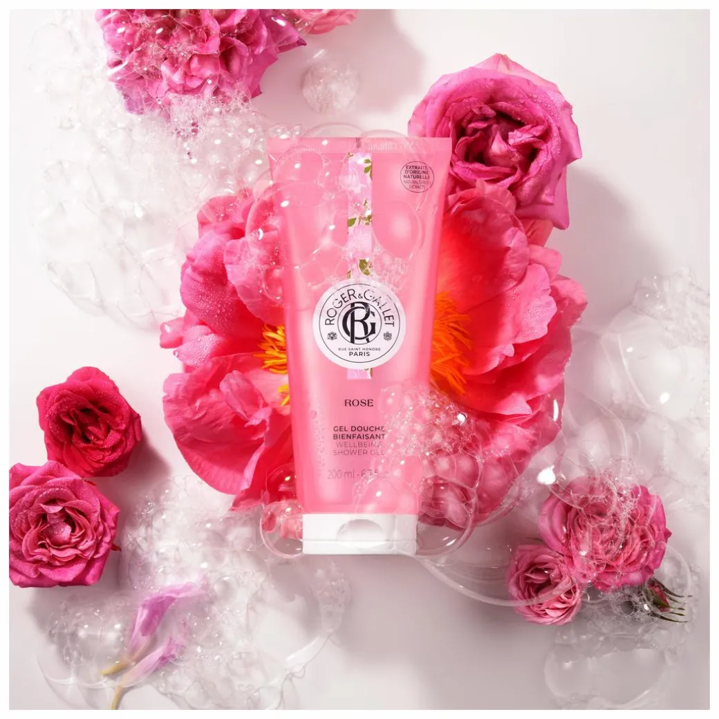 Roger & Gallet Rose Shower Gel: Nourishing & Scented