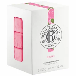 Roger & Gallet Rose Wellbeing Soaps