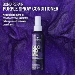 Schwarzkopf Professional BlondMe Bond Repair Purple Spray Conditioner