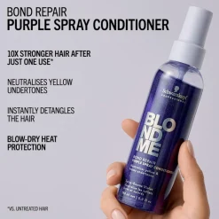 Schwarzkopf Professional BlondMe Bond Repair Purple Spray Conditioner